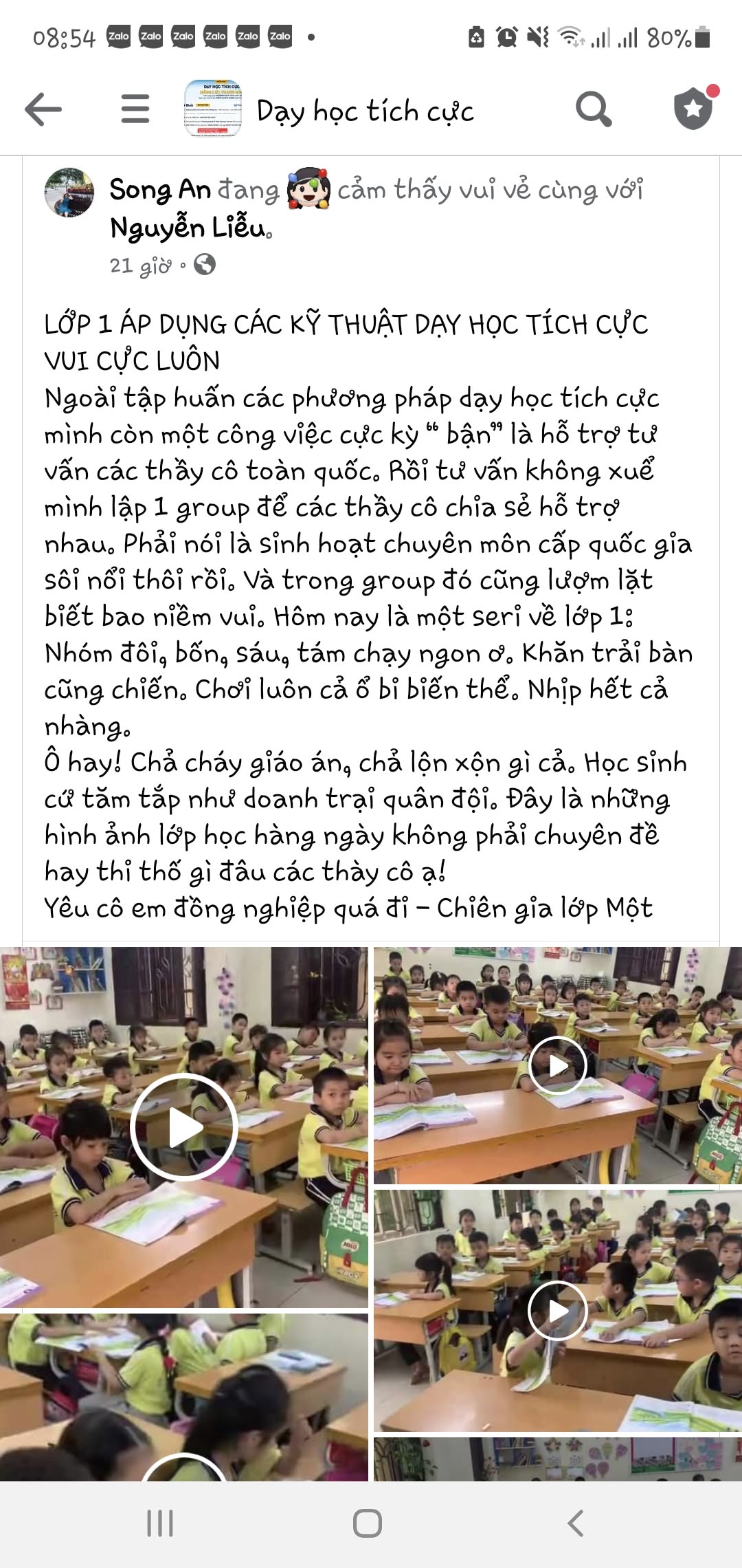 Lớp học thực tế