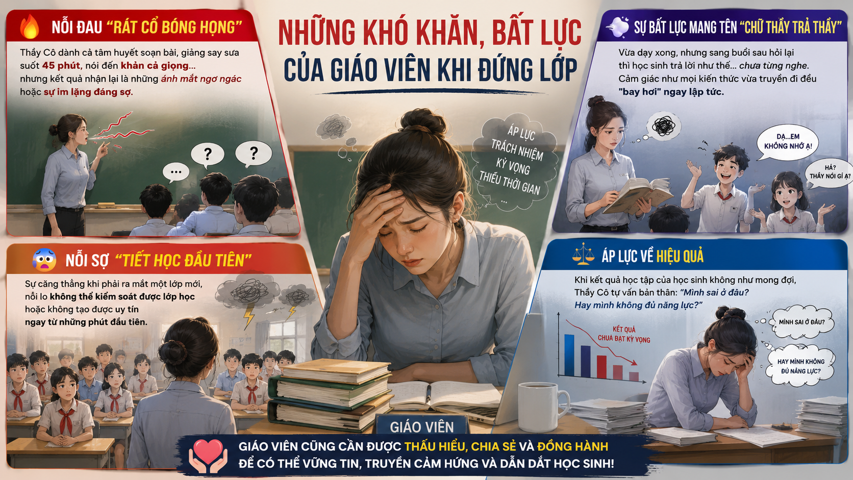 Nỗi đau của người thầy