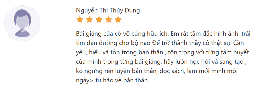 Phản hồi học viên