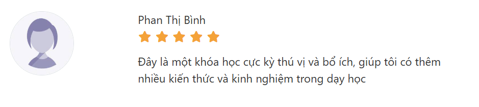 Phản hồi học viên